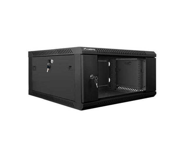 LANBERG Wisząca 19" 4U 600x600mm jednosekcyjna (czarna) WF01-6604-10B - 455279 - zdjęcie 3